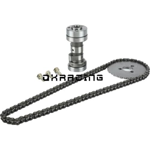 Motorcycle lifan 125 125cc timing Sprocket Chain Camshaft kit For Horizontal Engines Dirt Pit Bike Monkey Atv Quad Go Kart