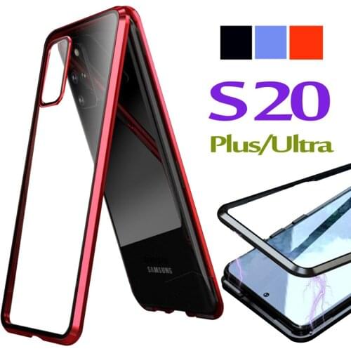 S20plus case for samsung s20 plus ultra 5g s 20 20s phone cover galaxy s20ultra s20case 20plus protective magnetic double glass