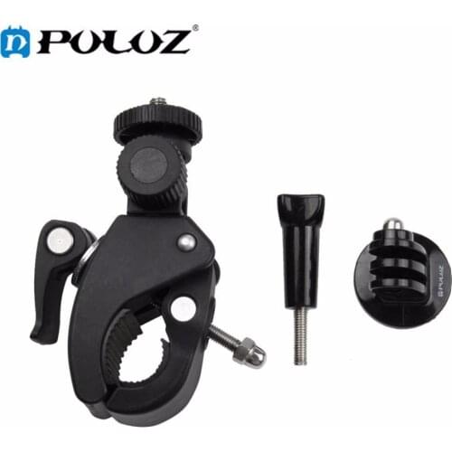 Motorcycle Bicycle Handlebar Holder & Tripod Mount & Screw for Dji OSMO Action/GoPro HERO7/6/5/5 4 Session/4/3+/3/2/Xiaoyi