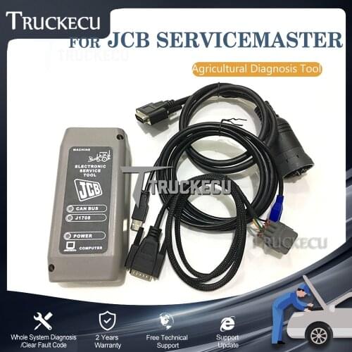 For JCB diagnostic kit with JCB ServiceMaster Spare parts JCB Agricultural construction Diagnostic scanner tool