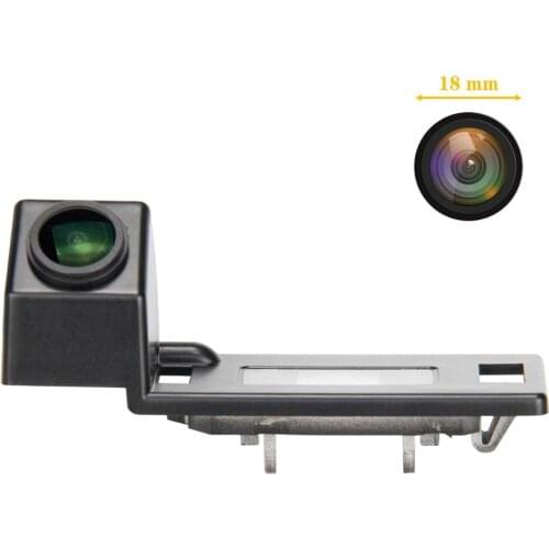 Freezzmi HD Car Rear View Reverse Camera Plate Light for Audi A1 A4 B8 A5 5D S5 TT Roadster Q5 RS Skoda Superb Yeti Night Vision