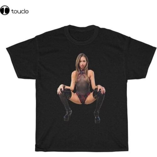Riley Reid Sexy Teen Latex Boots Naughty Pornstar Unisex T-Shirt Tee Shirt
