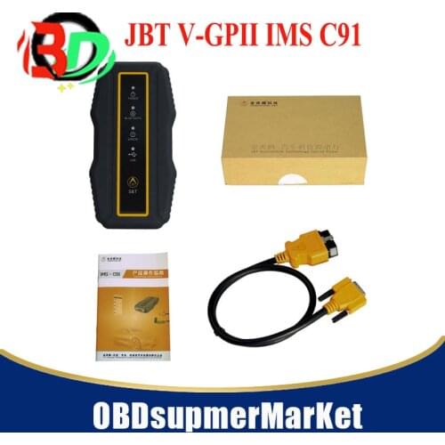 JBT V-GPII IMS C91 Bluetooth Professional Auto Scanner for andriod and IOS with Immobiliser + Odometer Adjustment +OBD diagnosis