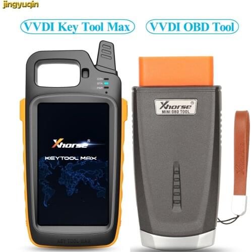 Jingyuqin VVDI2 Mini Key/OBD Tool Max For VVDI Xhorse Wire Remote Car Key Control Universal Locksmith Handy Set