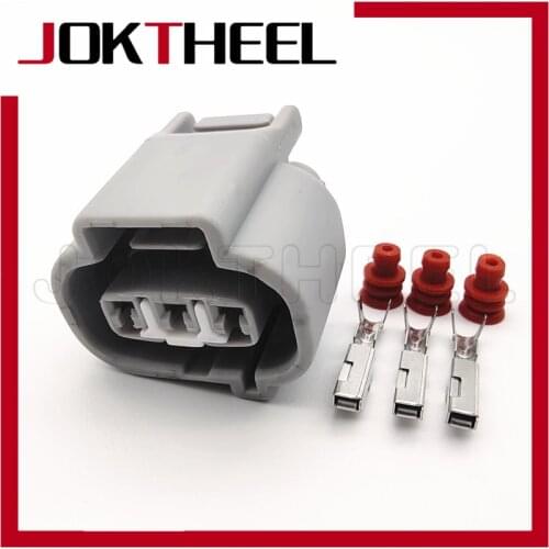 1/5/10/20 sets kit 3 pin way gary female waterproof connector speed sensor plug socket for car Toyota