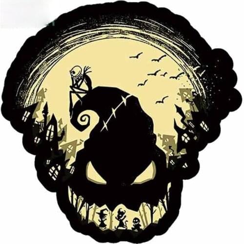 Beautiful Anime Jack Mandala Creative Car Stickers Laptop Vinyl Motorcycle ATV JDM Waterproof Sunscreen Scratch-Proof Kk13*13cm