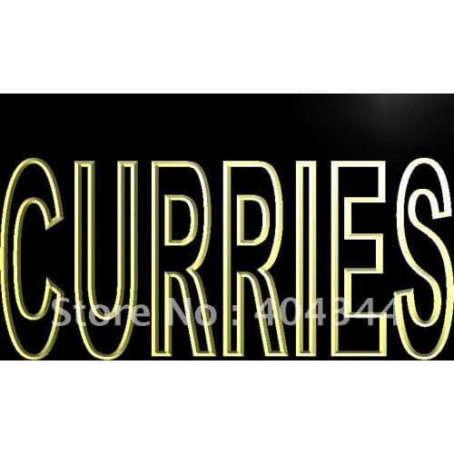 LB637- Curries Sauces Cafe Bar Pub LED Neon Light Sign home decor crafts