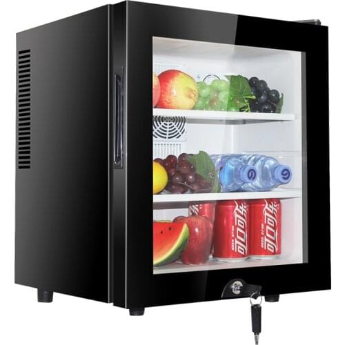 Refrigerator 30L Mini Household Single Door Wine Milk Food Cold Storage Home Cooler Dormitory Freezer Fridge LBC-30AA 220V/50hz