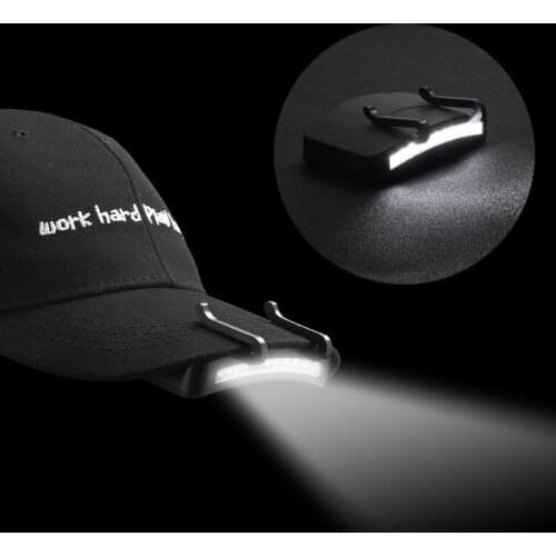 3/11 LED Fishing Cap Lamp Rechargeable Lithium Battery Cornice Lamp Headlight Flashlight Head Hat Light Clip for Night Fishing