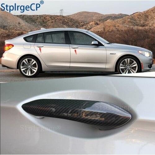 For BMW 5 series GT 5GT 535i 550i 528i 535d 2010-2017 Accessories 100% real carbon fiber Auto outer door handle cover