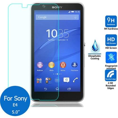 Tempered Glass For Sony Xperia E4 E4G E2104 E2105 E2003 Dual E2033 E2053 E2114 E2115 Screen Protector Protective Film Guard