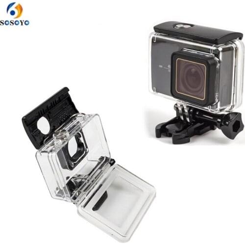 45m Waterproof Touch Housing Case Underwater Diving Protective Shell Touching Screen Cover For Xiaomi Yi 4k 2 II Action Camera