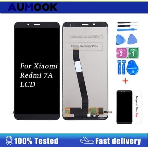 Xiaomi Redmi 7A LCD Display Touch Screen Digitizer Assembly with Frame for redmi 7A display replacement Repair Spare Parts