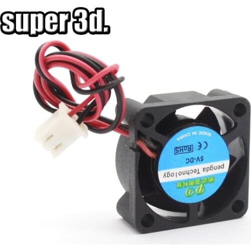 1pcs 2510 Cooling Fan Radiator Cooler 25*25*10mm DC 5V/12V/24V cable leght 30cm/200cm Reprap 3D printer parts J-head hotend