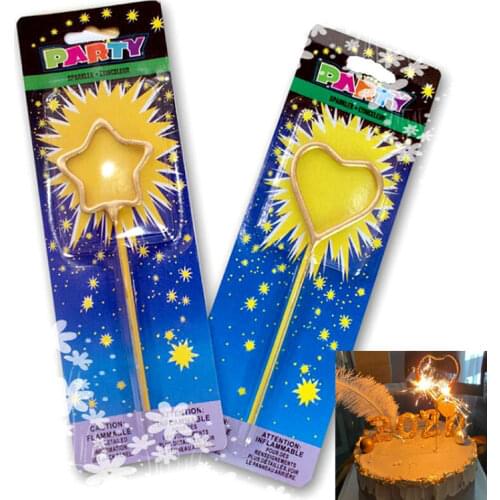 1PCS Birthday Party Candle Cake Topper Decoration Supplies Candles Gold Stars Decorations Star Love Shape Wedding Kids Gift