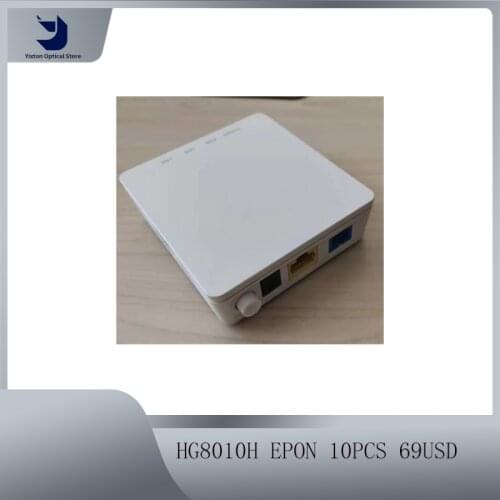Free Shipping 10pcs Second Hand Epon ONU HG8010H ftth Fiber Optic used ont Router 15，17 year version