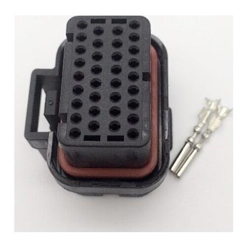 5pcs/lot Motec/Haltech ECU 34 PIN/WAY Female DTA S60 & S80 wire harness Connector with Terminal EM4/48