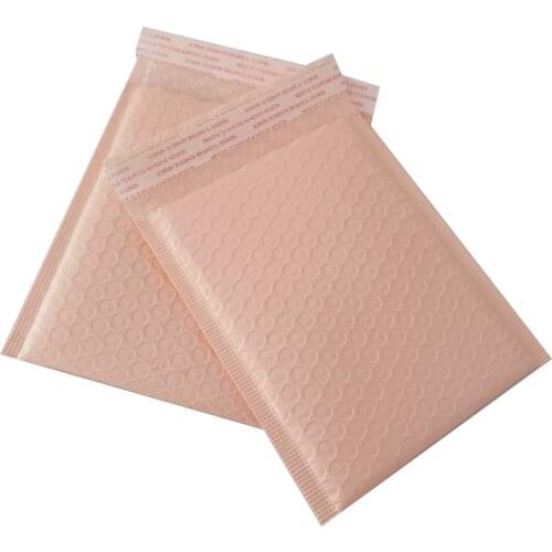 50pcs/Lot Light Pink Foam Envelope Bags Self Seal Mailers Shipping Bag Bubble Mailing Plastic Bag Shipping Gift Packages Bag