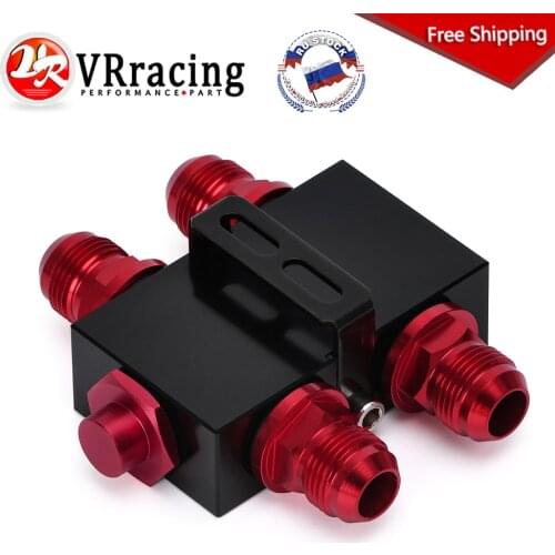 FREE SHIPPING Oil Filter Adaptor Sandwich With In-Line Oil Thermostat AN10 fitting VR5672BK