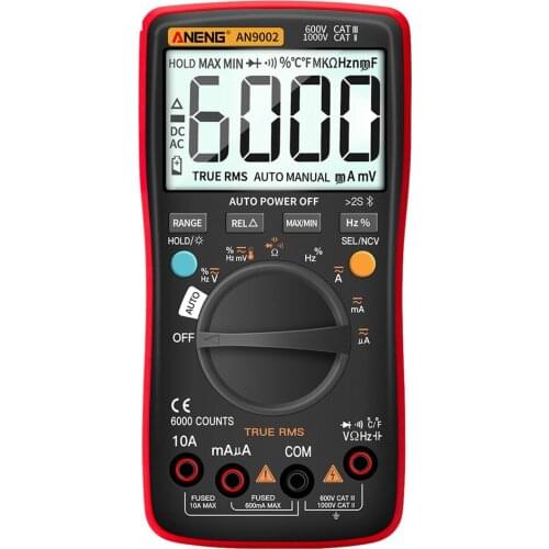 Wireless Multimeter Without Battery Digital Multimeter Professional Multimetrotrue Current Voltage Tester Auto-Range