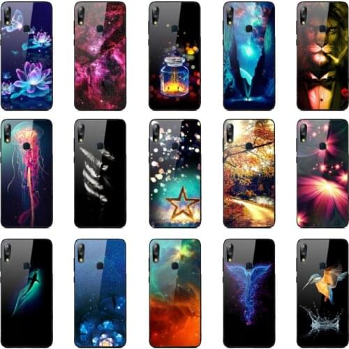 Case For Asus Zenfone Max Pro Case M2 ZB631KL Tempered Glass Silicone Phone Back Bumper For Asus Zenfone Max Pro M2 ZB631KL Case