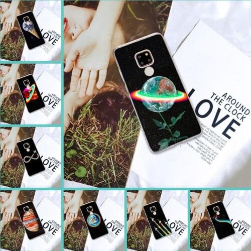 Case For Huawei Mate 20 10 9 Pro Funny Star Art Space Skull Silicone Soft Back Cover For Huawei Mate 7 8 9 10 20 Lite Phone Case