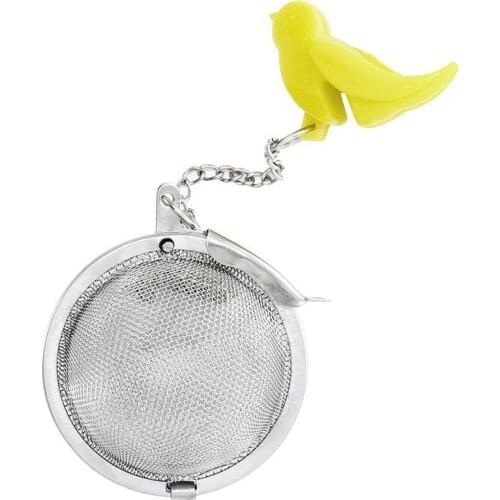 Reusable Tea Strainer with Extended Chain Hook Premium Stainless Steel Tea Infuser For Loose Leaf Tea