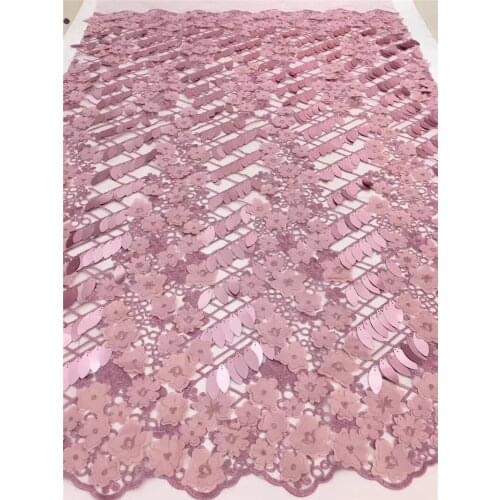 Good looking beaded African lace fabric BZL-12.2310 embroidered french tulle lace fabric with sequins