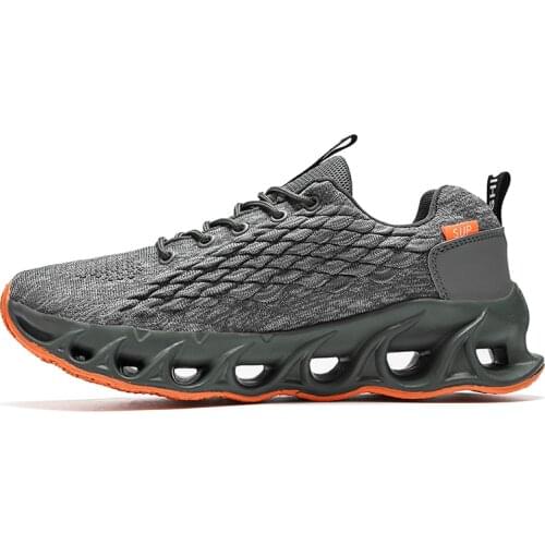 2021 Large Size Light Blade Running Shoes Men Summer Breathable 12 13 9 Fashion Air Mesh Sneakers Boys Black Gym Footwear Sport