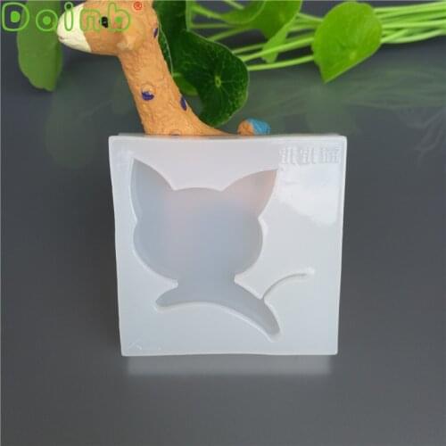 Little Cat Silicone Fondant Mold Cake Decorating Tools DIY Hand Craft Making Epoxy Resin Jewelry Molds