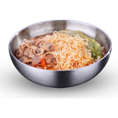 Cooking Bowl Durable Heat-resistant Stainless Steel Kitchen Cooking Bowl for Kitchen Cooking Bowl
