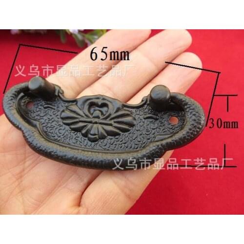 Factory direct alloy handle furniture handle handle antique wooden box accessories