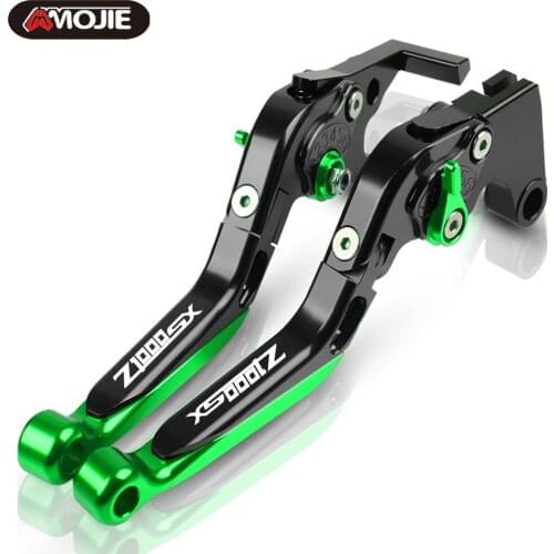 Motorcycle CNC Handle Brakes Lever Extendable Foldable Brake Clutch Levers For Kawasaki Z1000SX 2011 2012 2013 2014 2015 2016