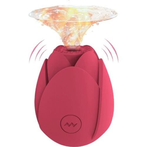 EXVOID Rose Vibrator Sex Toys for Women Nipple Massager Sucker Vibrator Oral Licking Female Masturbator Vaginal Stimulate