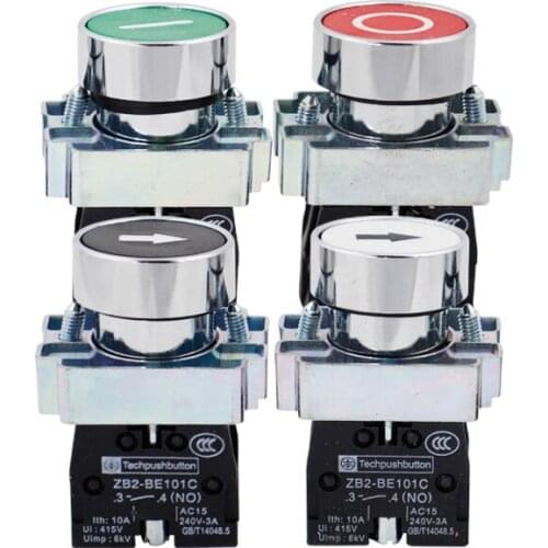 Xb2-ba3311 3341 3351 Metal Belt Function Symbol Button 22mm Opening Self Reset