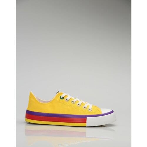 Shoes for Women 2021 Season Sneaker Designer Vulcanize Platform Luxury Ladies Colorful High Heel Summer Femme Made in Turkey