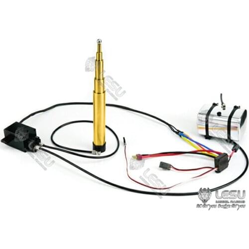 1/14 Rc Dump Truck Modification Tipping Bucket Semi-trailer Front Multi-stage Hydraulic Cylinder Lifting system