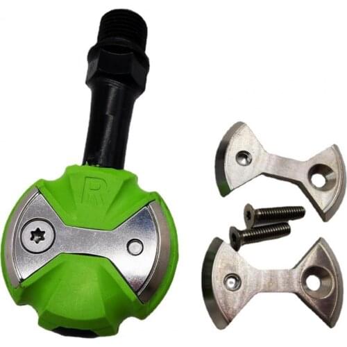 2Pcs SpeedPlay Replacement Titanium Alloy Pedal Lock Protection Sheet for Mountain Bike катафоты для велосипеда Bicycle Spoke