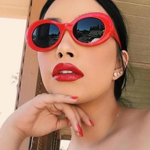 2020 Goggles Cobain Round Sunglasses For Women Mirror Glasses Retro Female Male Sun Glasses UV400