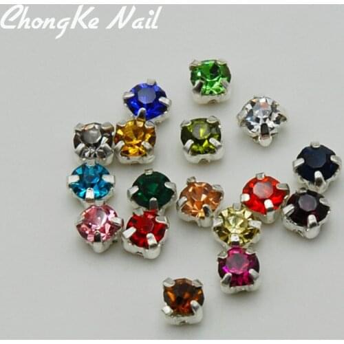 3D New Claw Drill Wedding Decoration Sewing 288pcs Single Claw Rhinestone Multicolor Optional DIY Clothing / Shoes / Cap / Gift