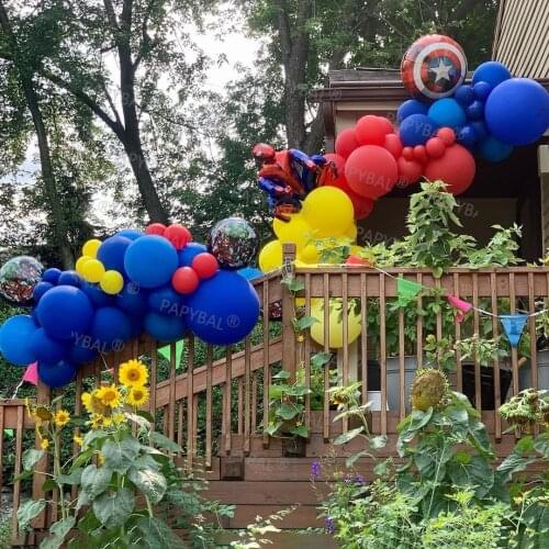 1set 3D Spider Hero Man Party Balloons 32'' Number Foil Baby Shower Birthday Decoration Supplies Childrens Gifts Anniversaire