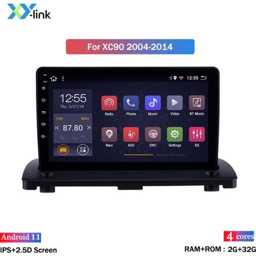Android 8.1 9inch car Multimedia video Player For Volvo XC90 2004-2014 car Radio auto aduio Stereo GPS Navigation no 2 din dvd