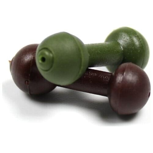 Bimoo Wholesale Carp Fishing Accessories Chod Heli Beads Brown Green Rig Terminal Tackle