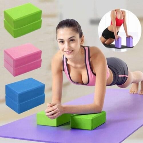 120g Yoga Block High Density EVA Foam Blocks Improve Strength And Aid Balance And Flexibility Exercise Body Shaping Fitness Tool
