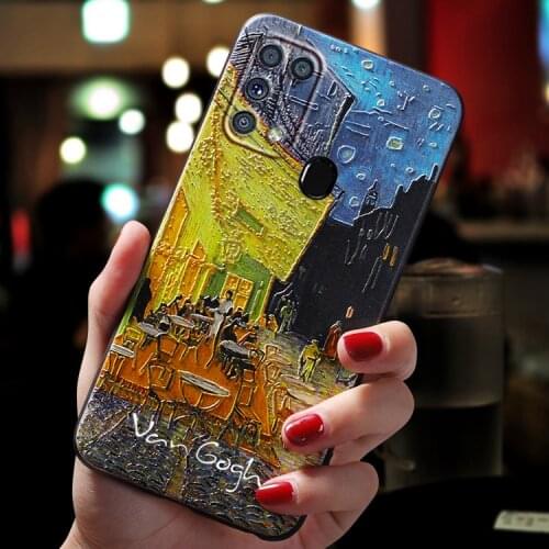For Samsung Galaxy M51 M31S M31 Prime Cases Cover For Fundas Samsung Galaxy M 31 51 31S Prime 3D Art Cafe Terrace Phone Cases