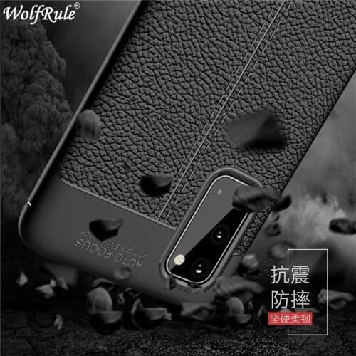 Case For Samsung Galaxy S20 Phone Cover Shockproof Luxury Leather Soft TPU Case For Samsung S20 Case For Galaxy S20