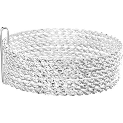 French womens luxury gold bracelet 2mm thin bracelet fashion hollow jewelry bracelet 7 pieces SZ1434-23