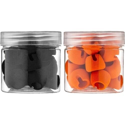 A0ND 20Pcs Tattoo Cartridge Needles Round Liner Foam Cover Grip for Rotary Tattooing Pen Supply Compatible with Hawk Style