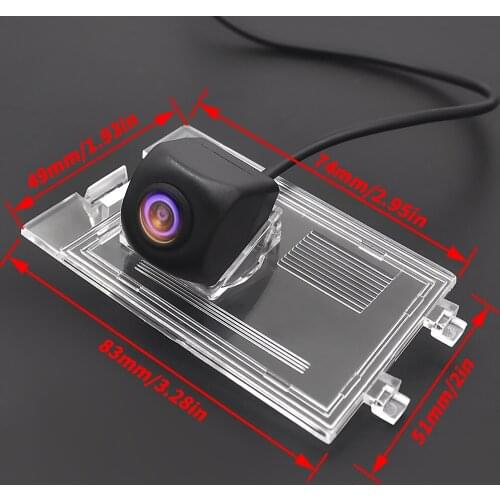 HD AHD Fisheye Starlight Car Rear View Camera For Jeep Compass 2011-2015/Patriot 2007-2016 Car Reverse Parking Monitor