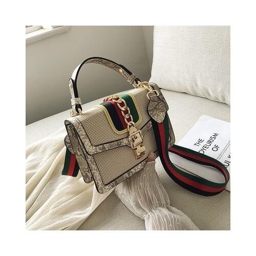 Small Crocodile Print Flap Bags For Women 2019 Leather Mini Handbag Ladies Shoulder Bag Lady Messenger Crossbody Handbag girls